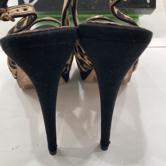 Sam Edelman, 5 inch platform open toe sling backs - Picture 5 of 10